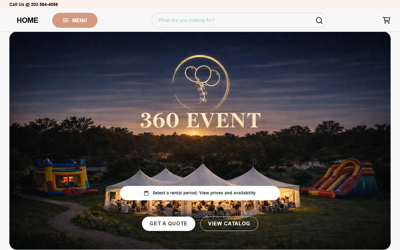 360eventct.com screenshot