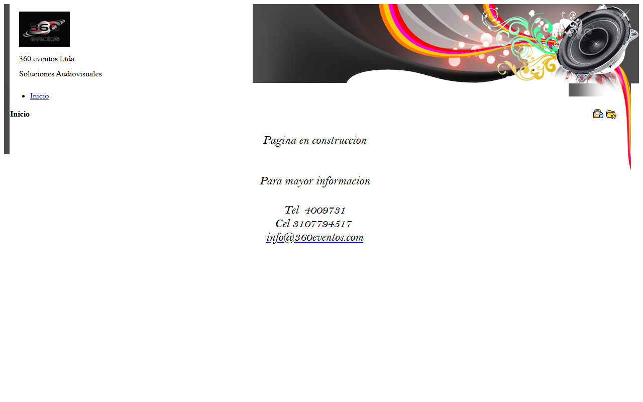 360eventos.com screenshot