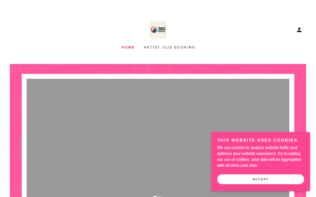 360eventss.com screenshot
