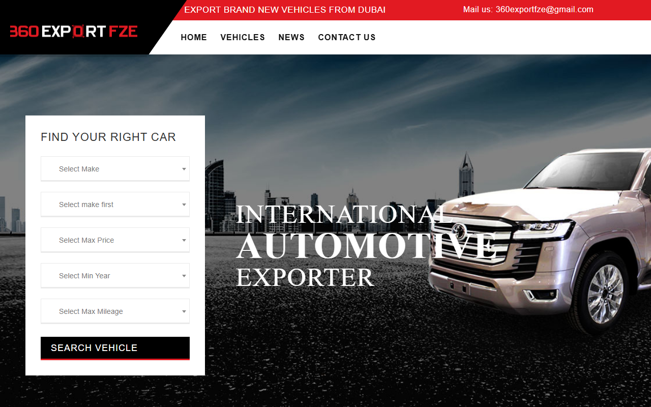 360exportfze.com screenshot