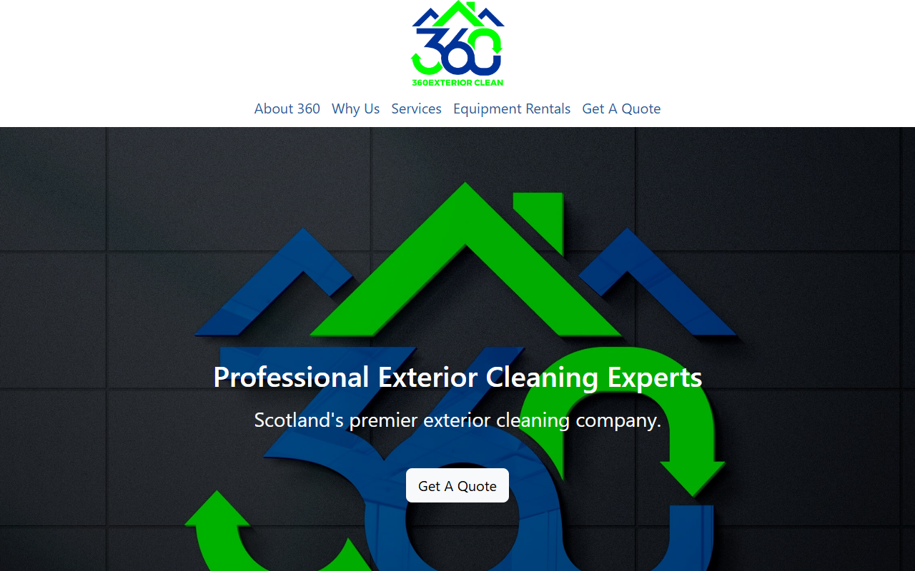 360exteriorclean.com screenshot