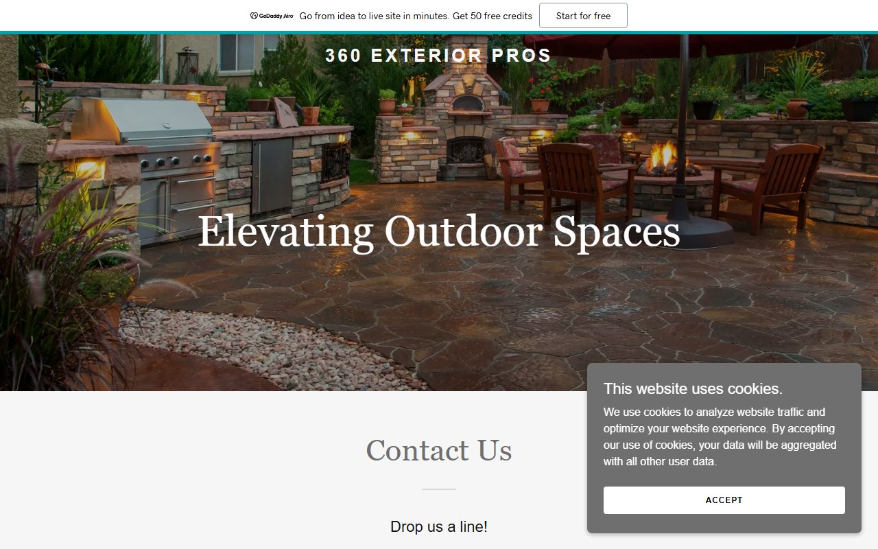 360exteriorpros.com screenshot