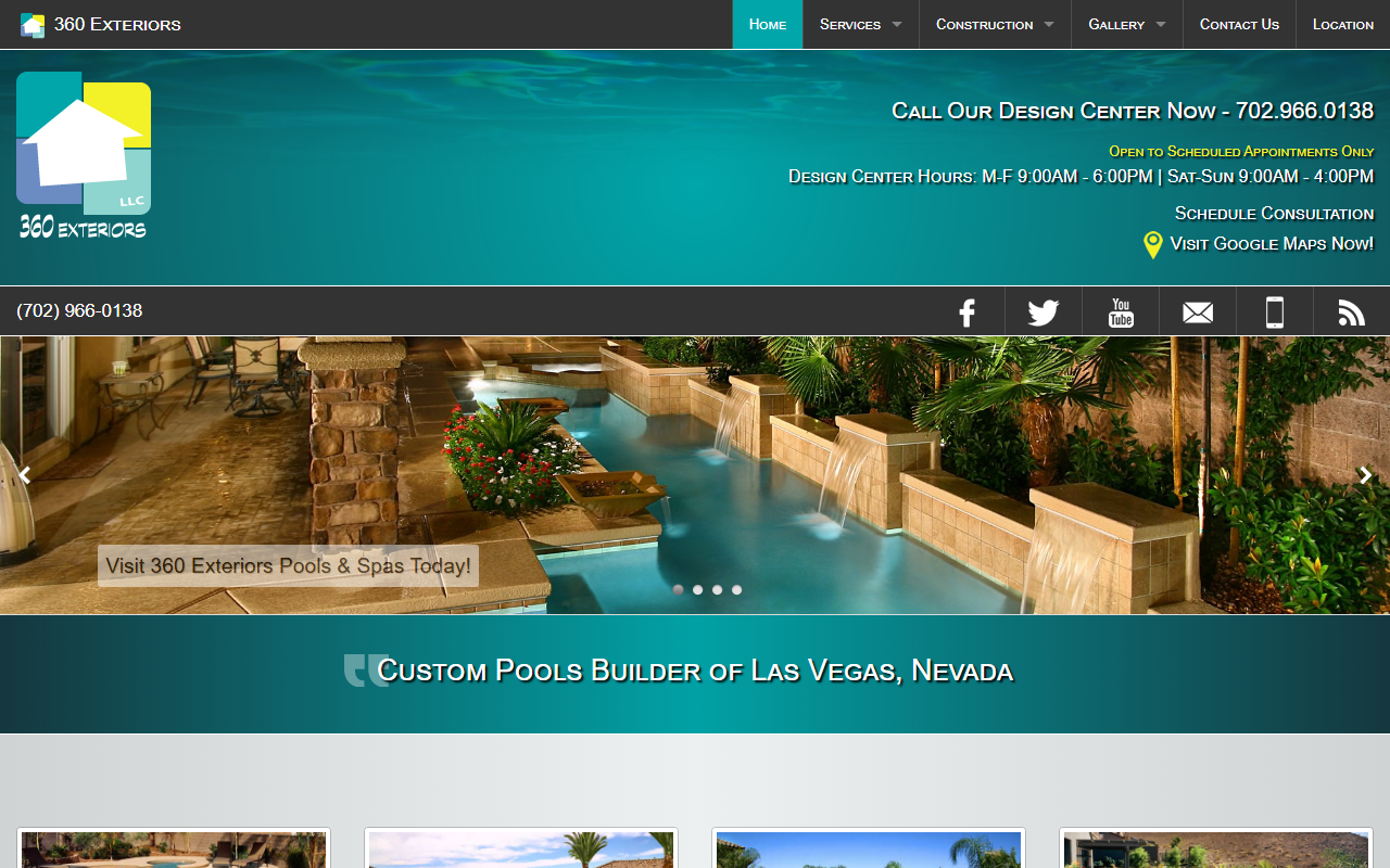 360exteriorslv.com screenshot