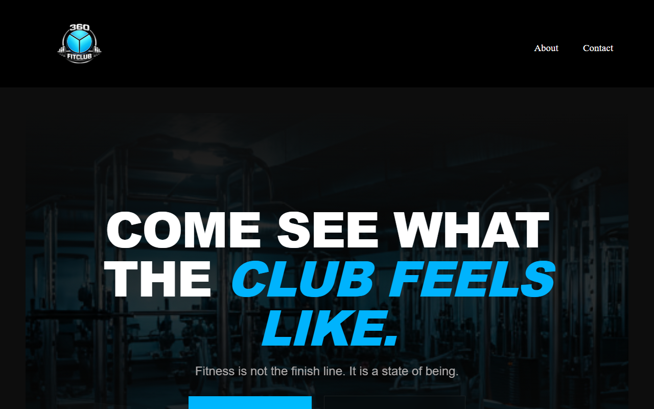 360fitclub.com screenshot