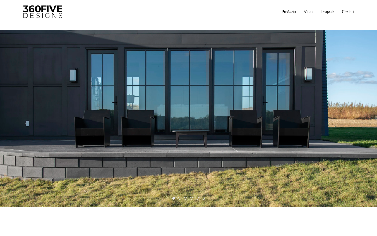 360fivedesigns.com screenshot