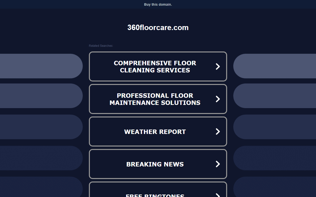 360floorcare.com screenshot