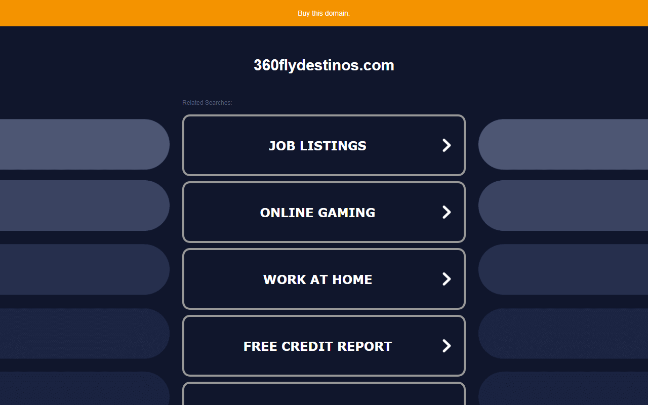 360flydestinos.com screenshot