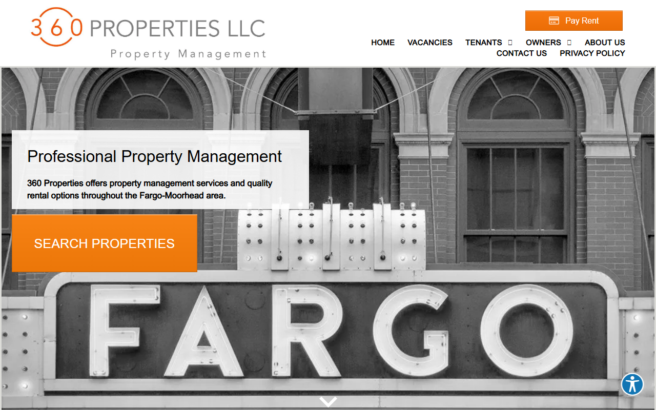 360fmrentals.com screenshot