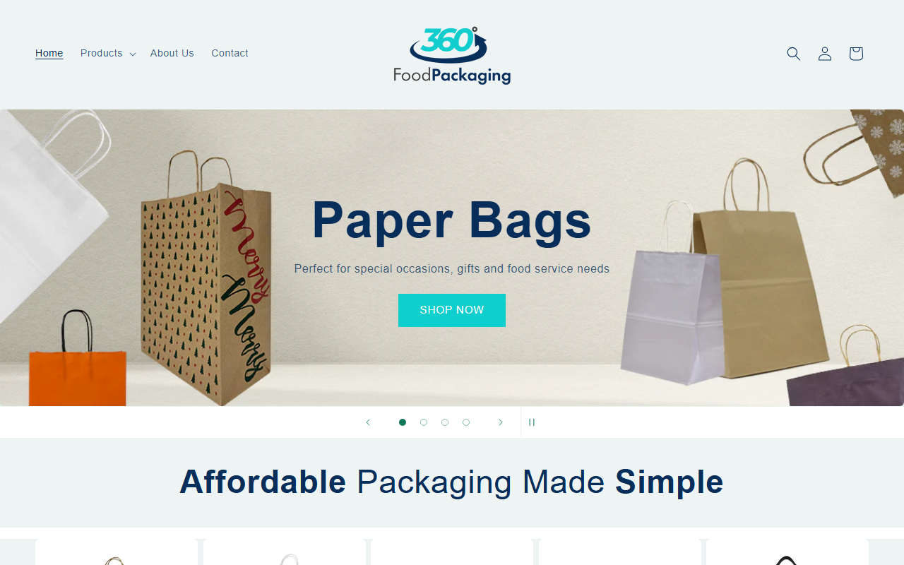 360foodpackaging.com screenshot