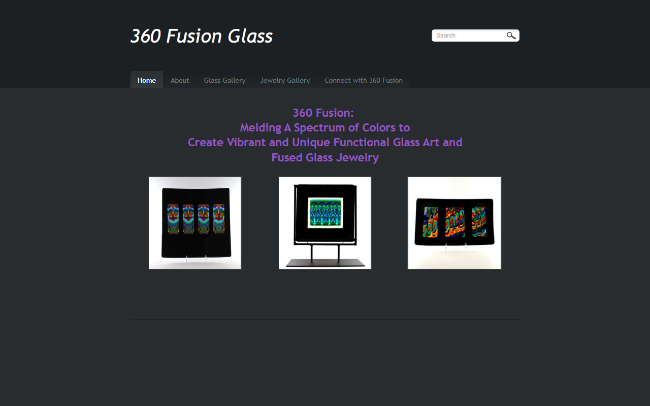 360fusionglass.com screenshot