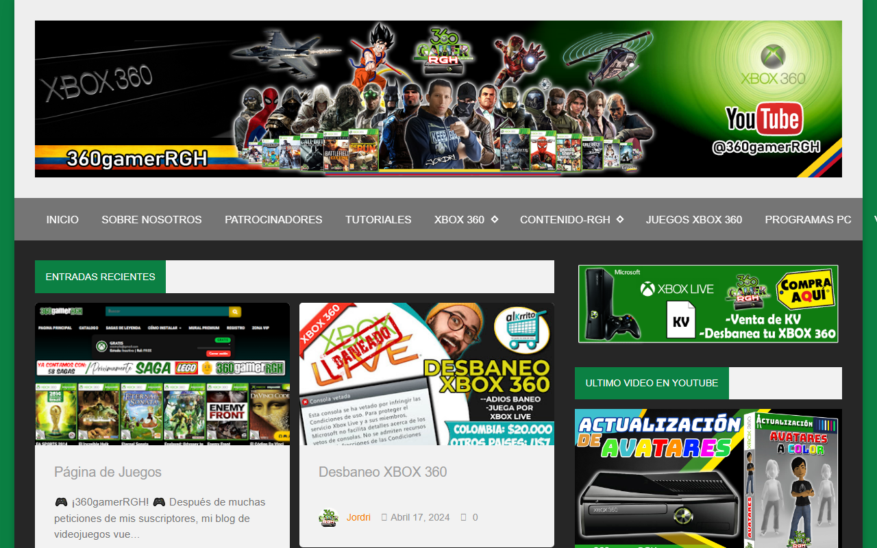 360gamerrgh.com screenshot