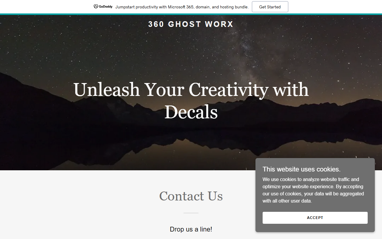 360ghostworx.com screenshot