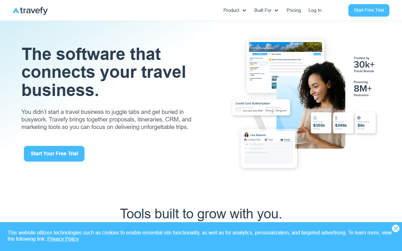 360globaltours.com screenshot