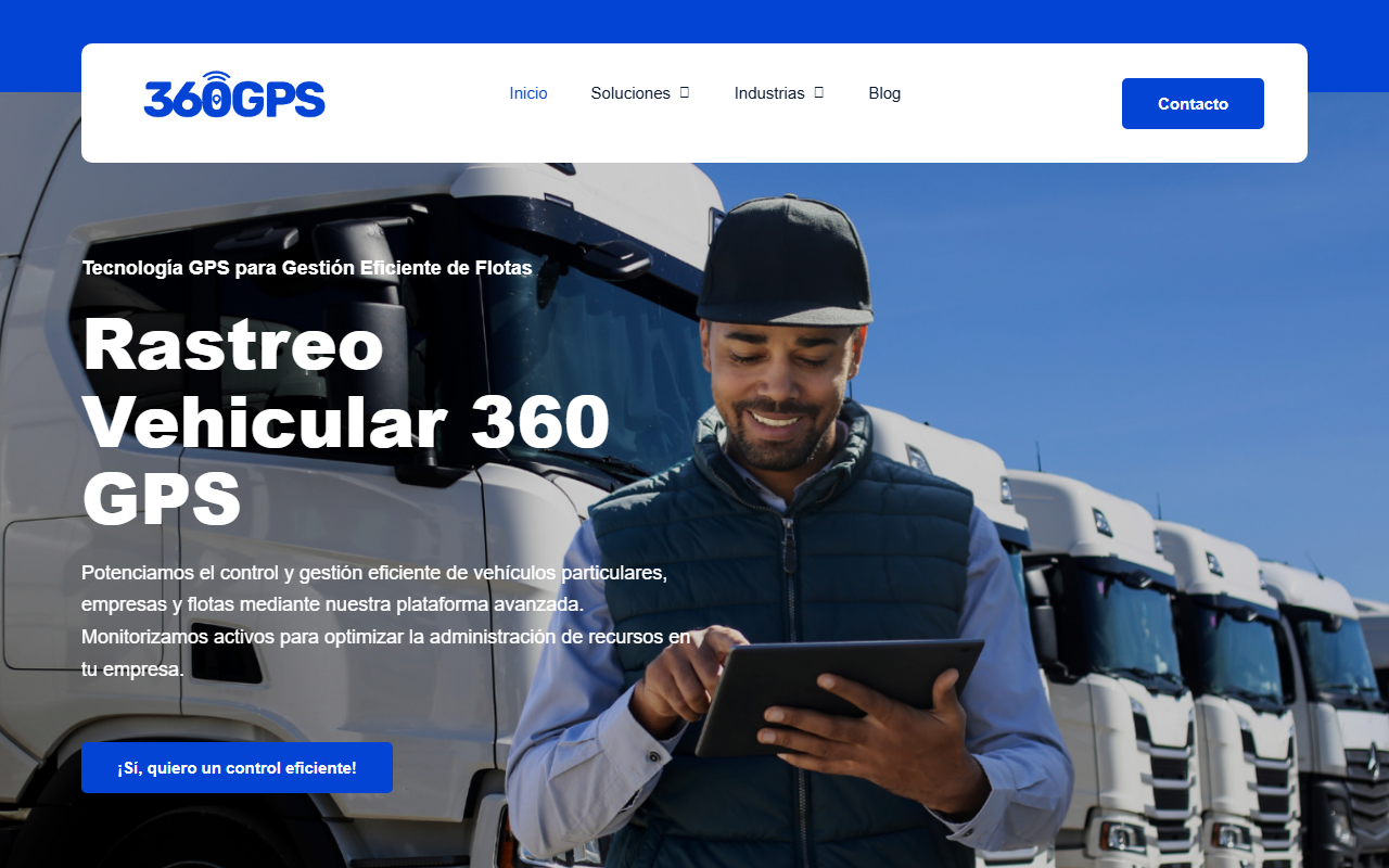 360gpscorp.com screenshot