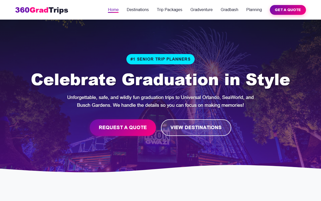 360gradtrips.com screenshot