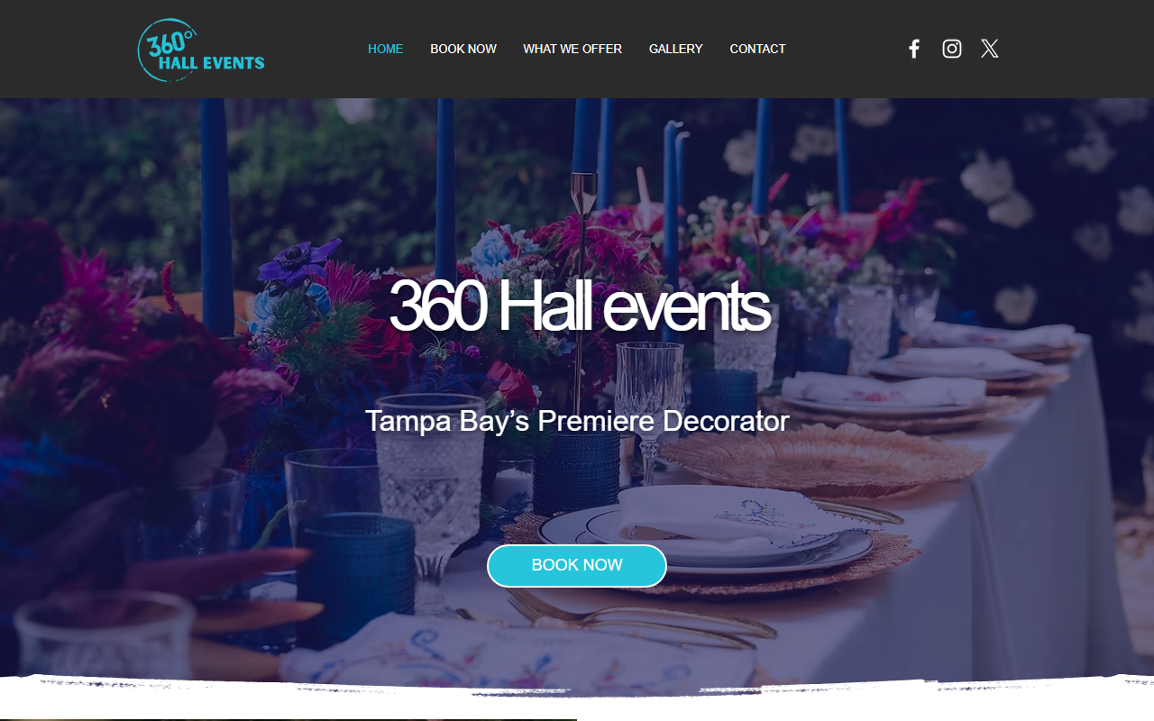 360hallevents.com screenshot