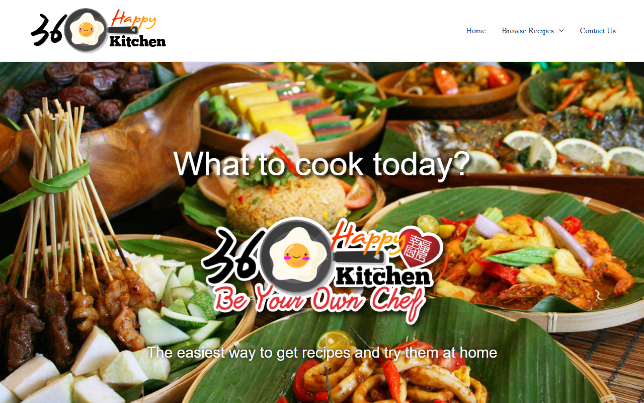 360happykitchen.com screenshot