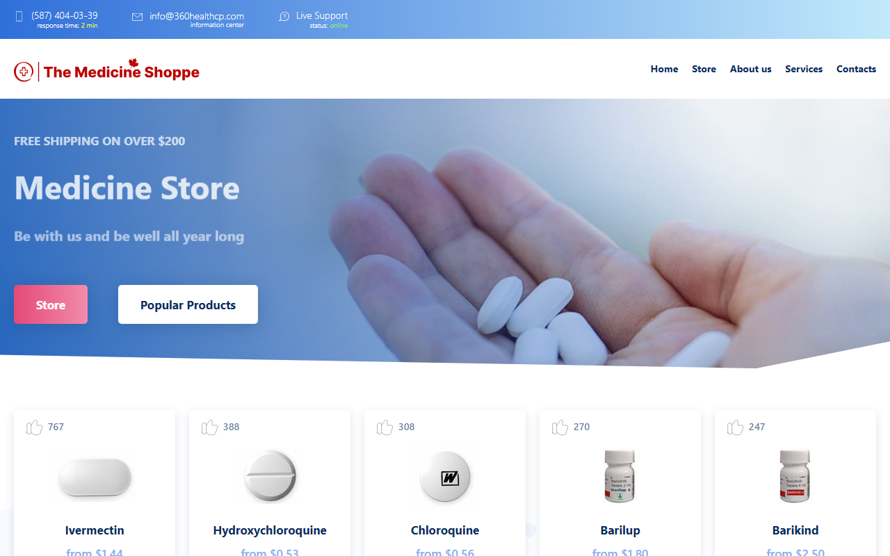 360healthcp.com screenshot