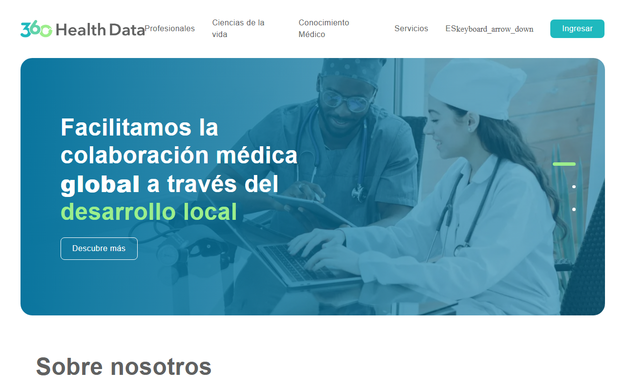 360healthdata.com screenshot