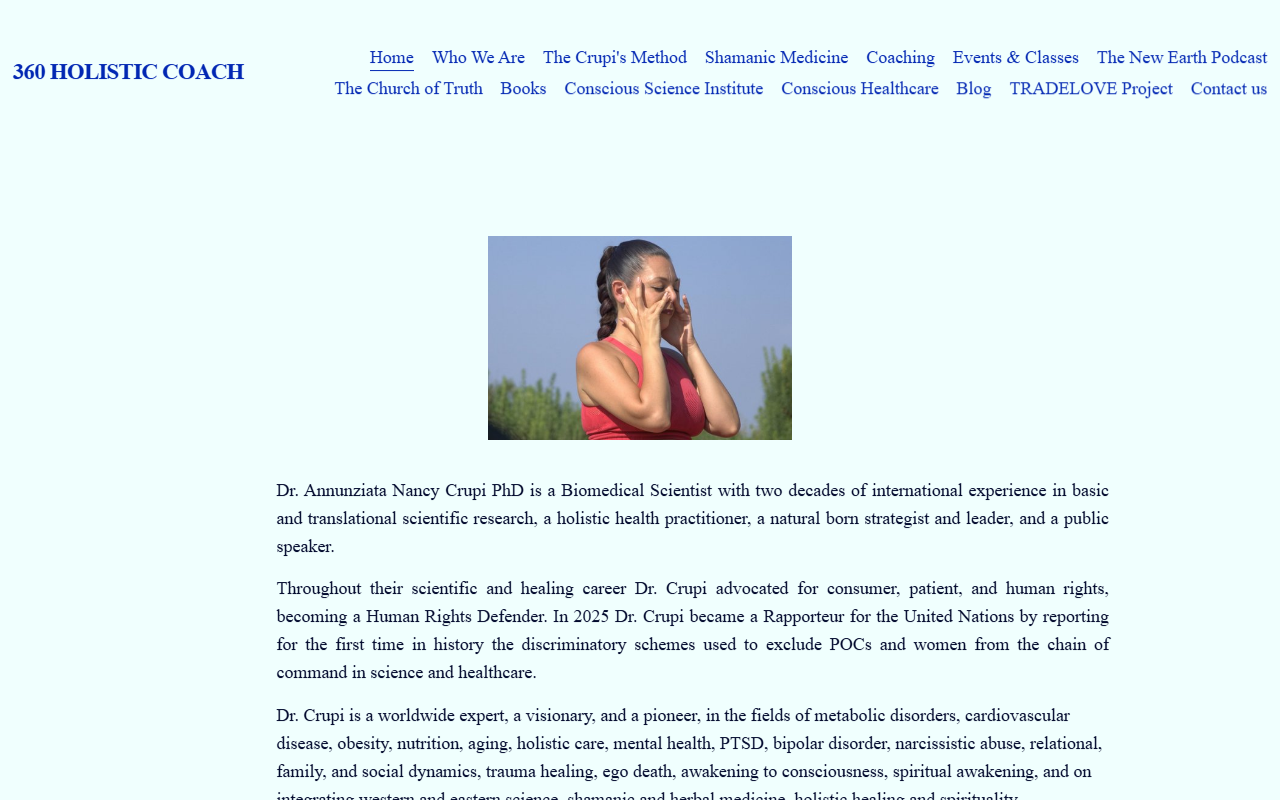 360holisticcoach.com screenshot