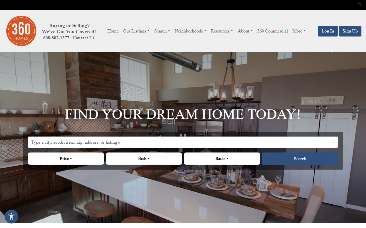 360homeswi.com screenshot