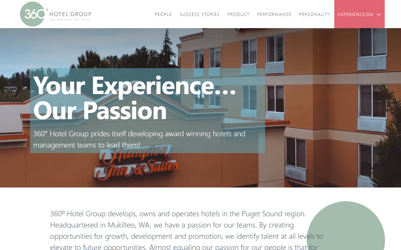 360hotelsgroup.com screenshot