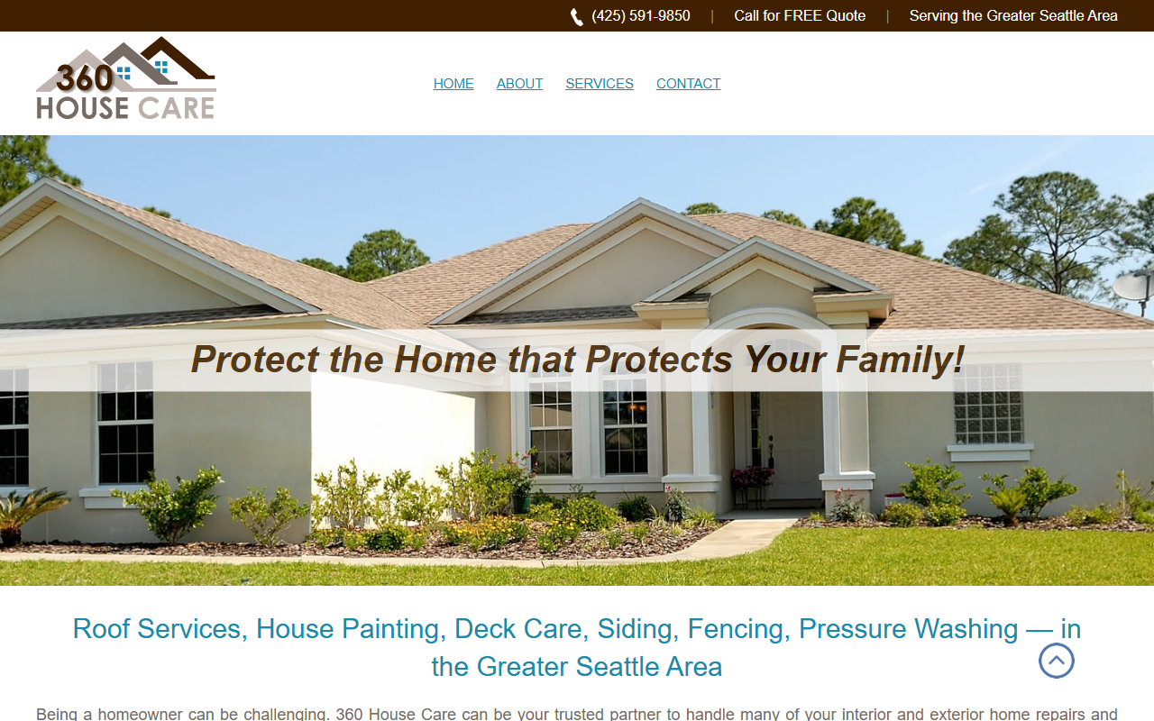 360housecare.com screenshot