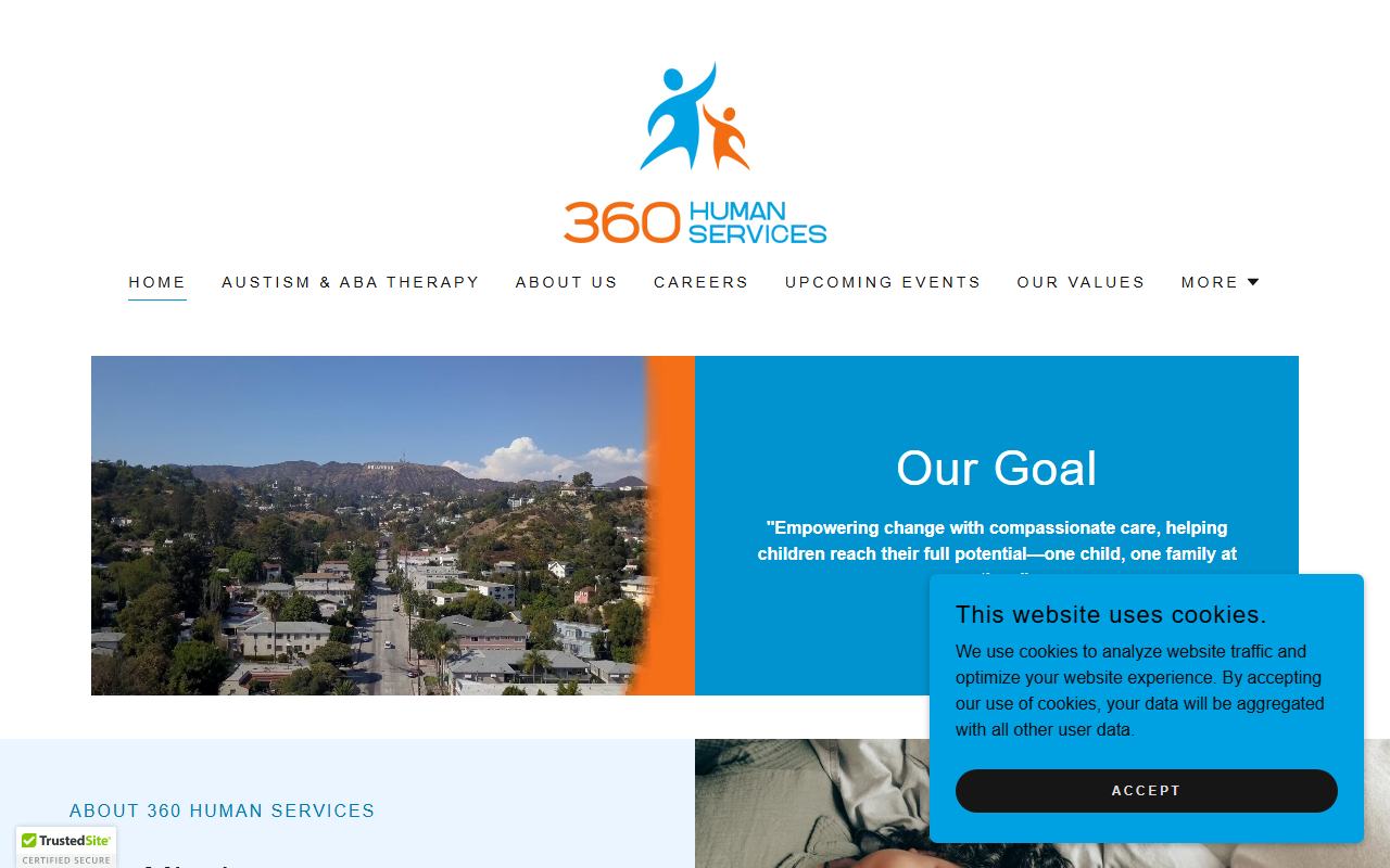 360humanservices.com screenshot