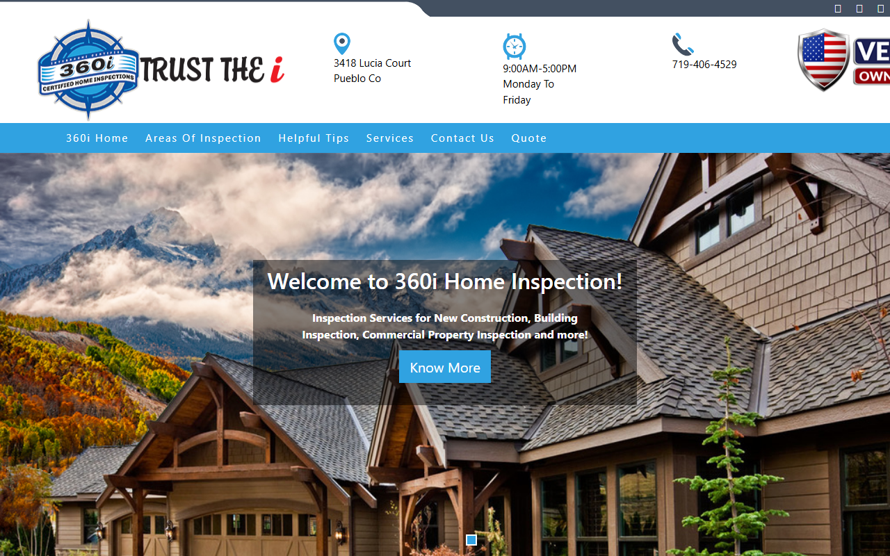 360iinspect.com screenshot
