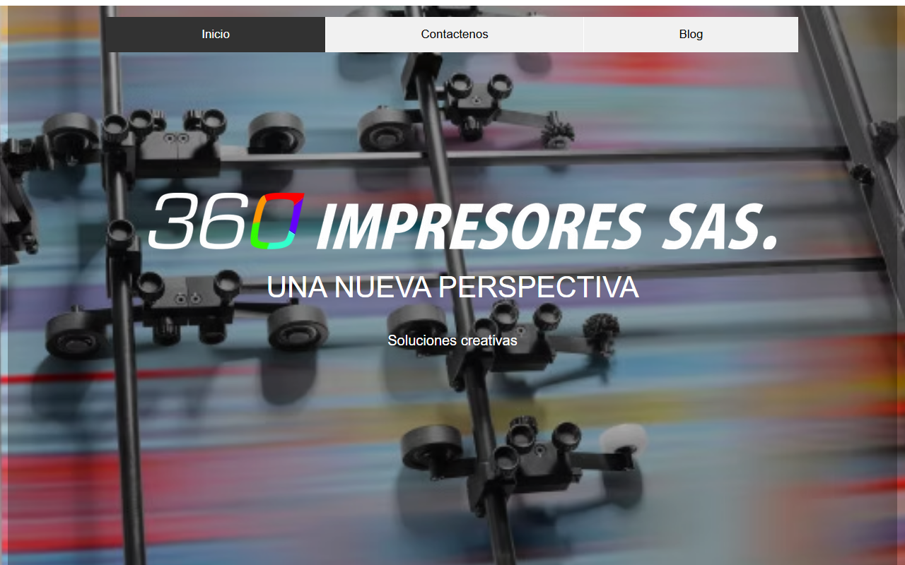 360impresores.com screenshot