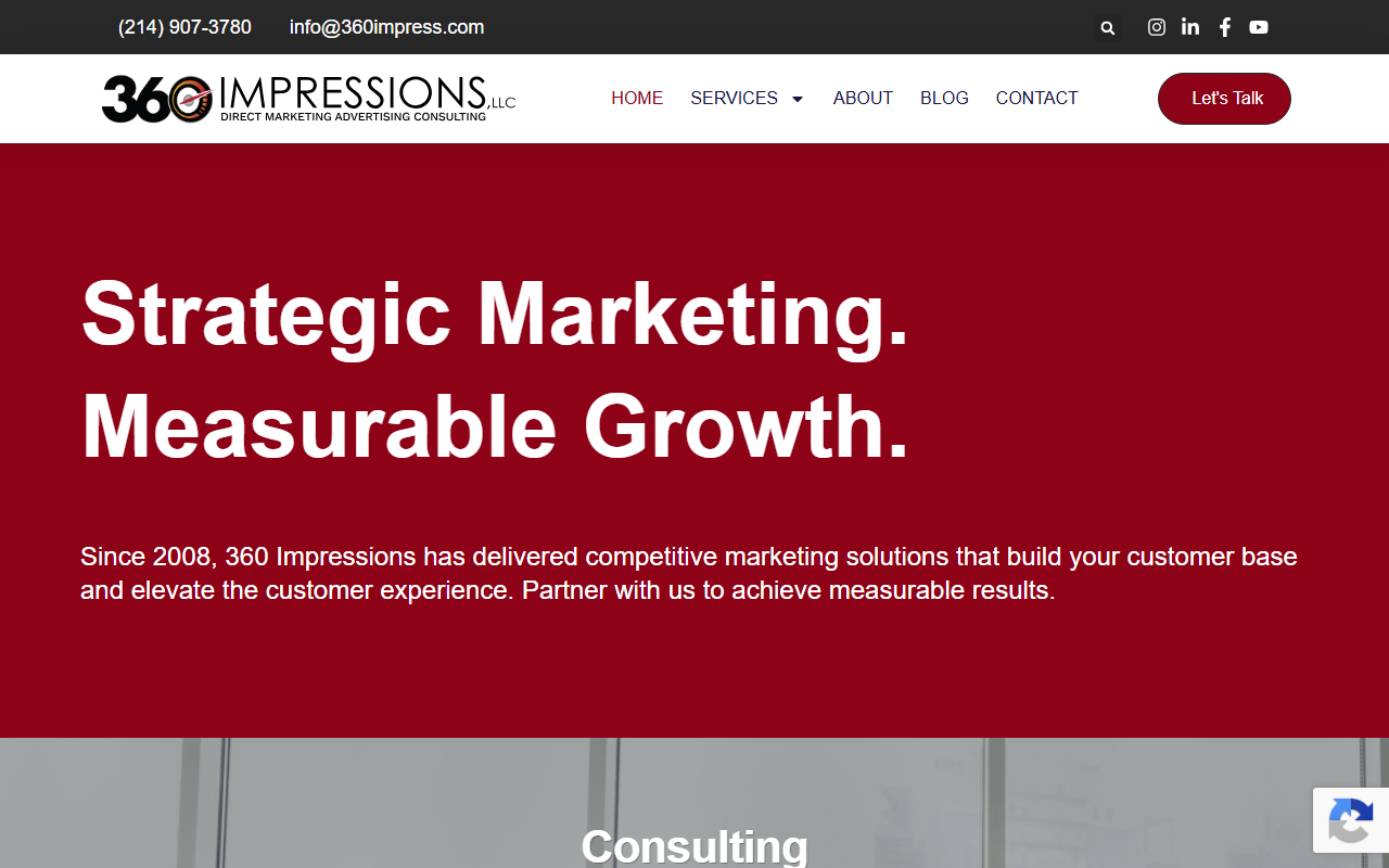 360impress.com screenshot