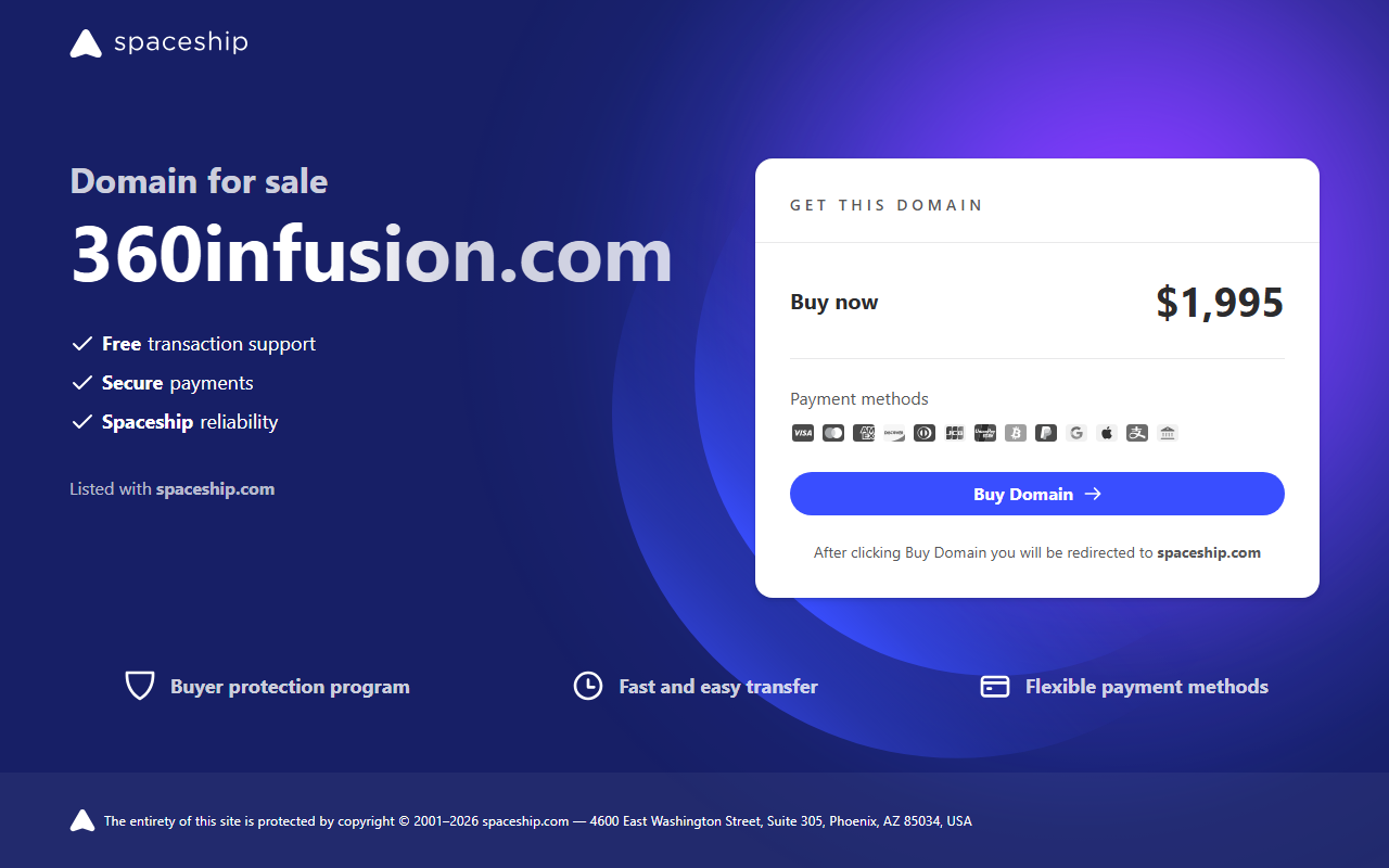 360infusion.com screenshot