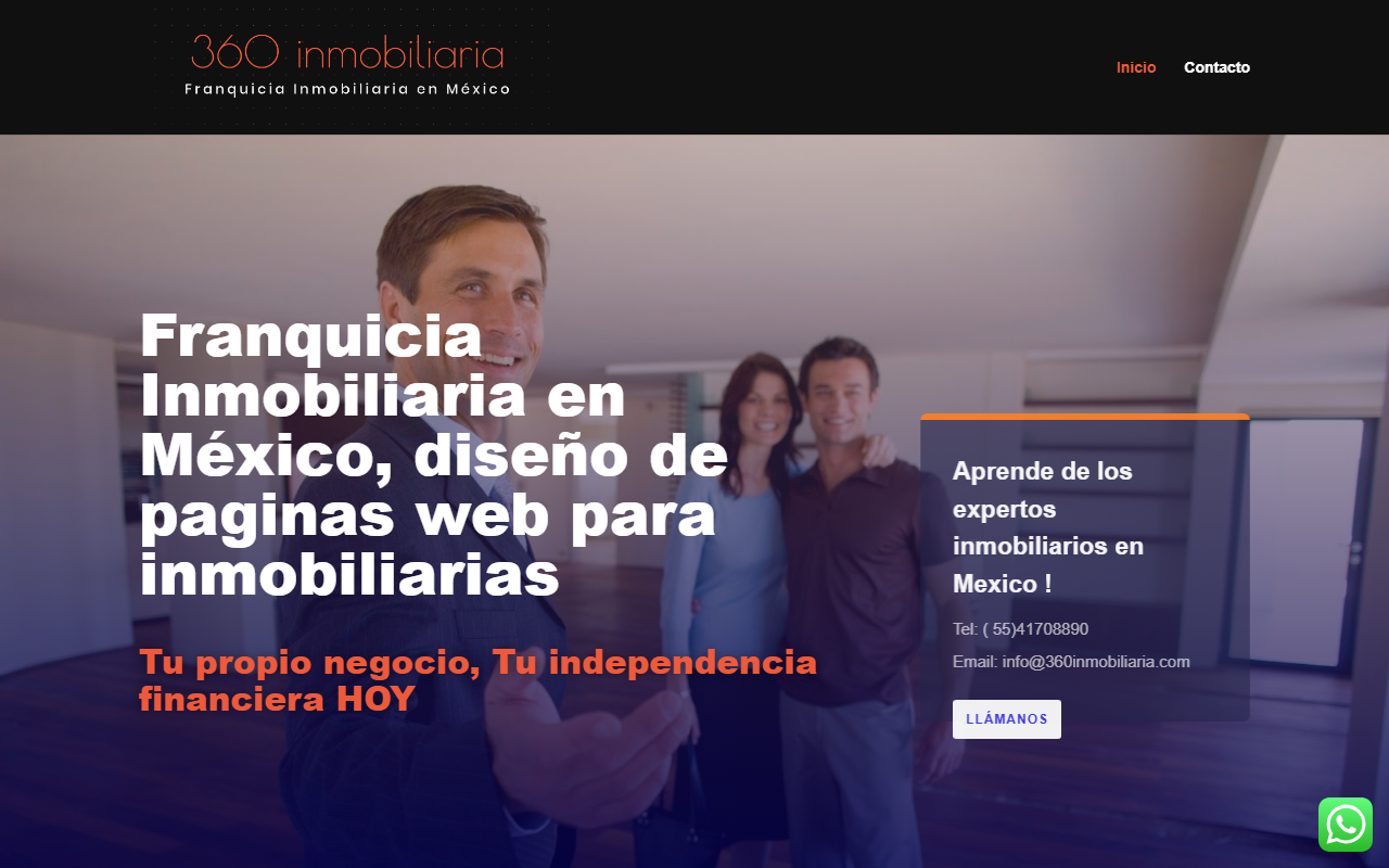 360inmobiliaria.com screenshot