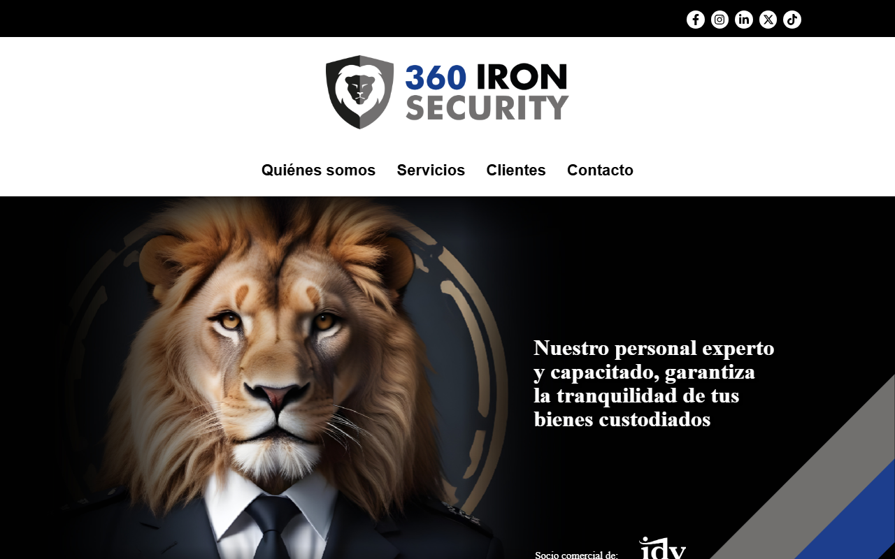 360ironsecurity.com screenshot