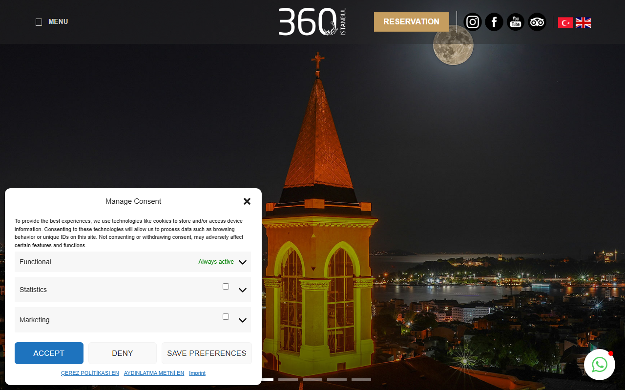 360istanbul.com screenshot