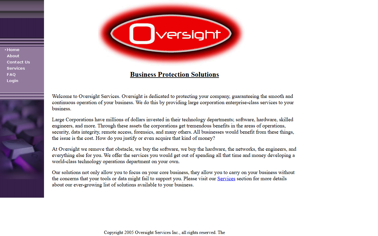360itoversight.com screenshot