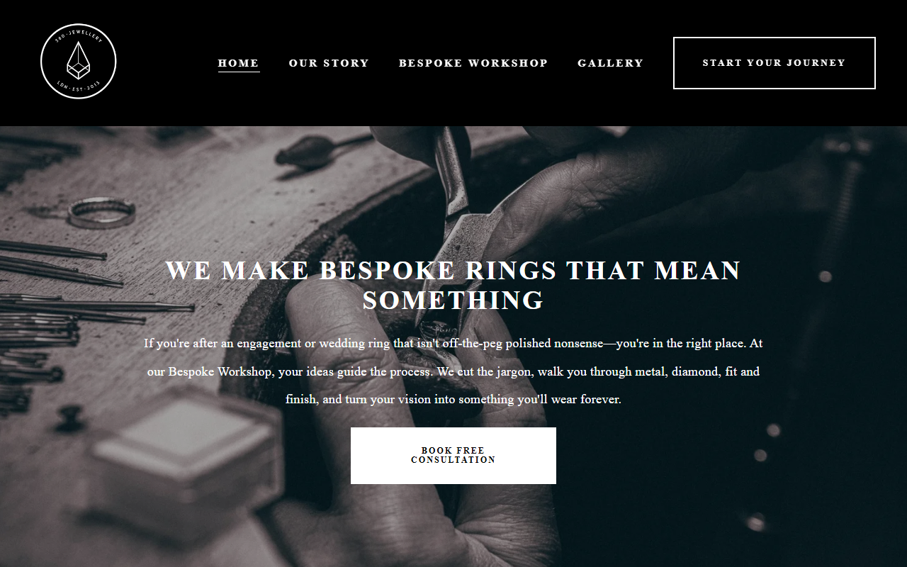 360jewellery.com screenshot