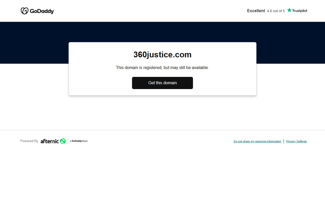 360justice.com screenshot
