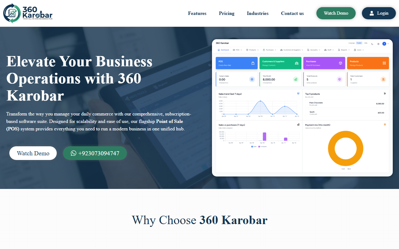 360karobar.com screenshot
