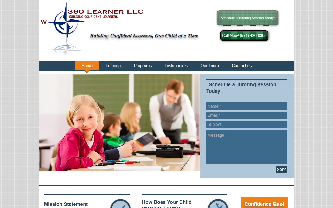 360learners.com screenshot