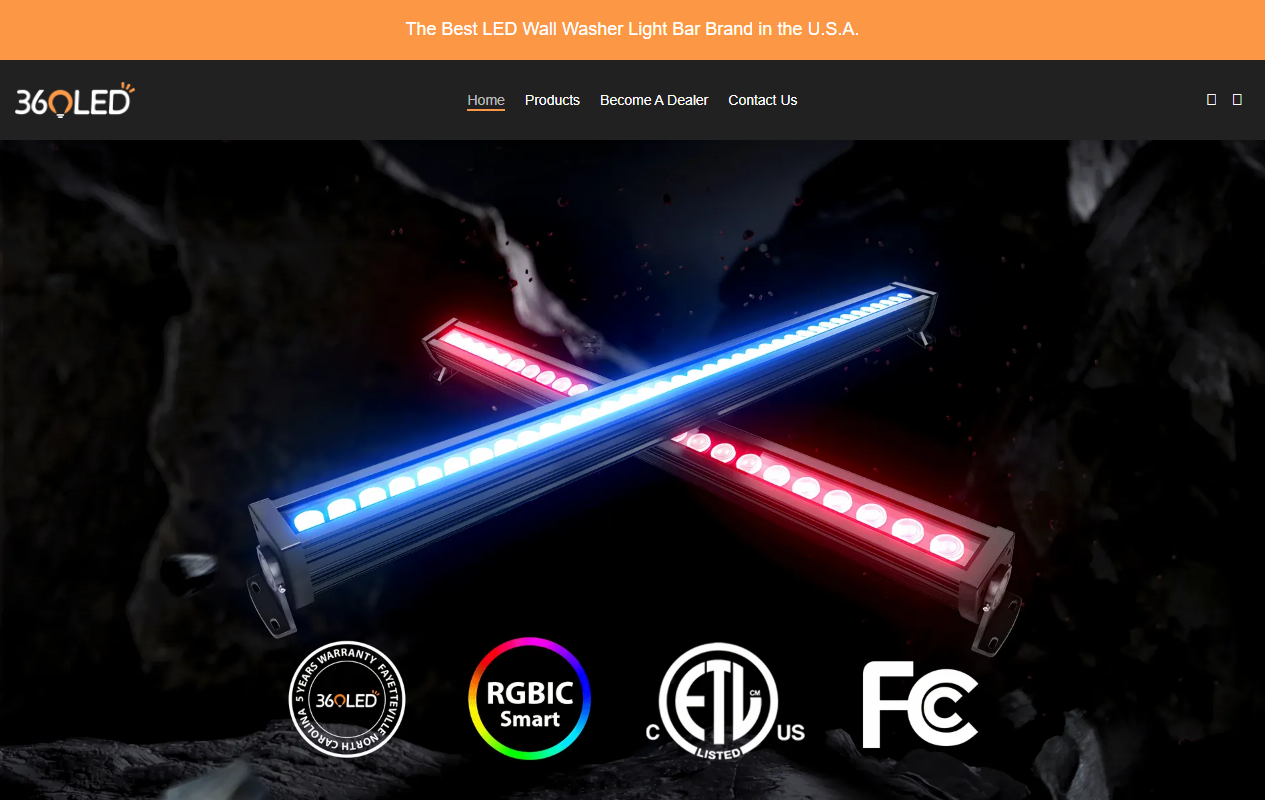 360ledlight.com screenshot