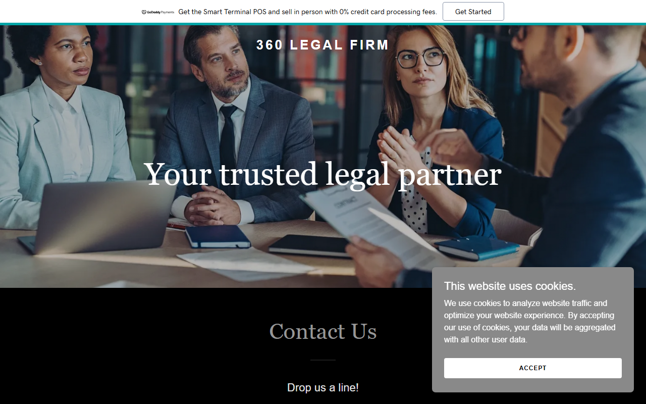 360legalfirm.com screenshot