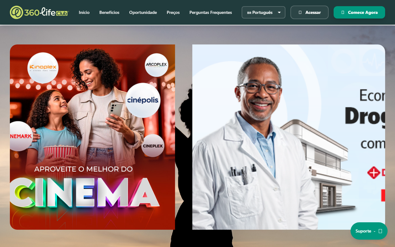 360lifeclub.com screenshot
