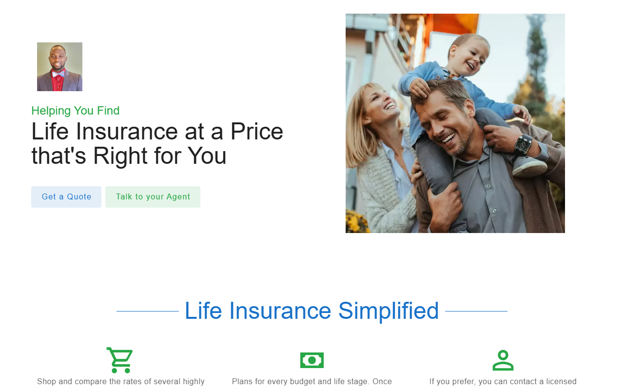 360lifecovered.com screenshot