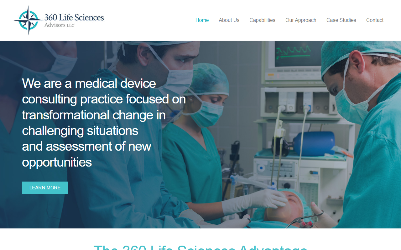 360lifesciences.com screenshot
