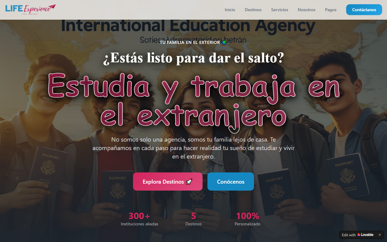 360lifexperience.com screenshot