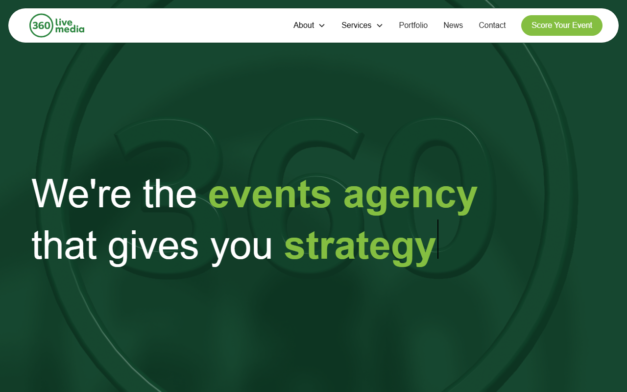 360livemedia.com screenshot
