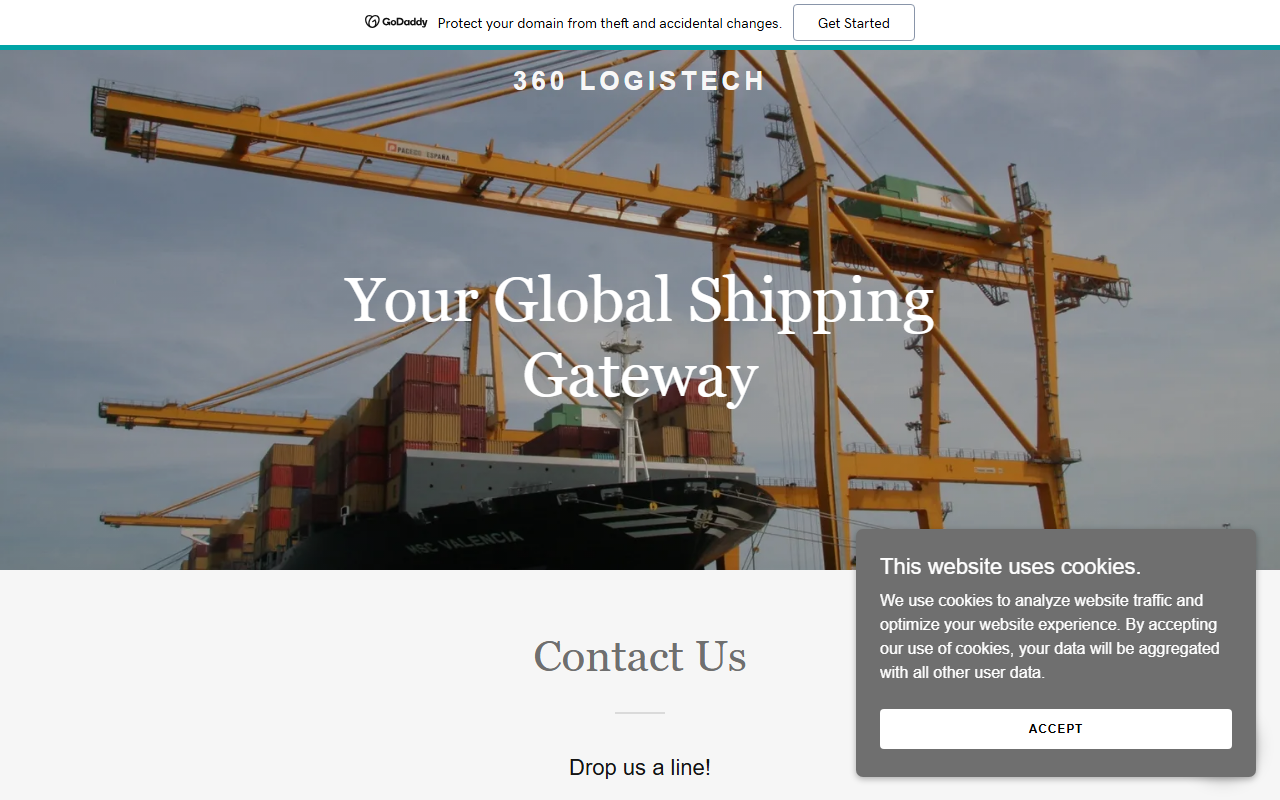 360logistech.com screenshot
