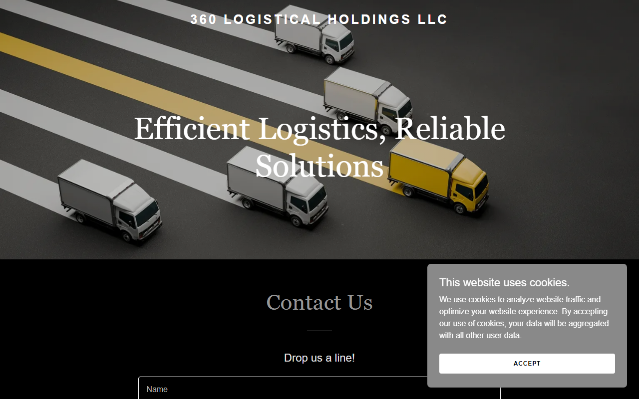 360logistical.com screenshot