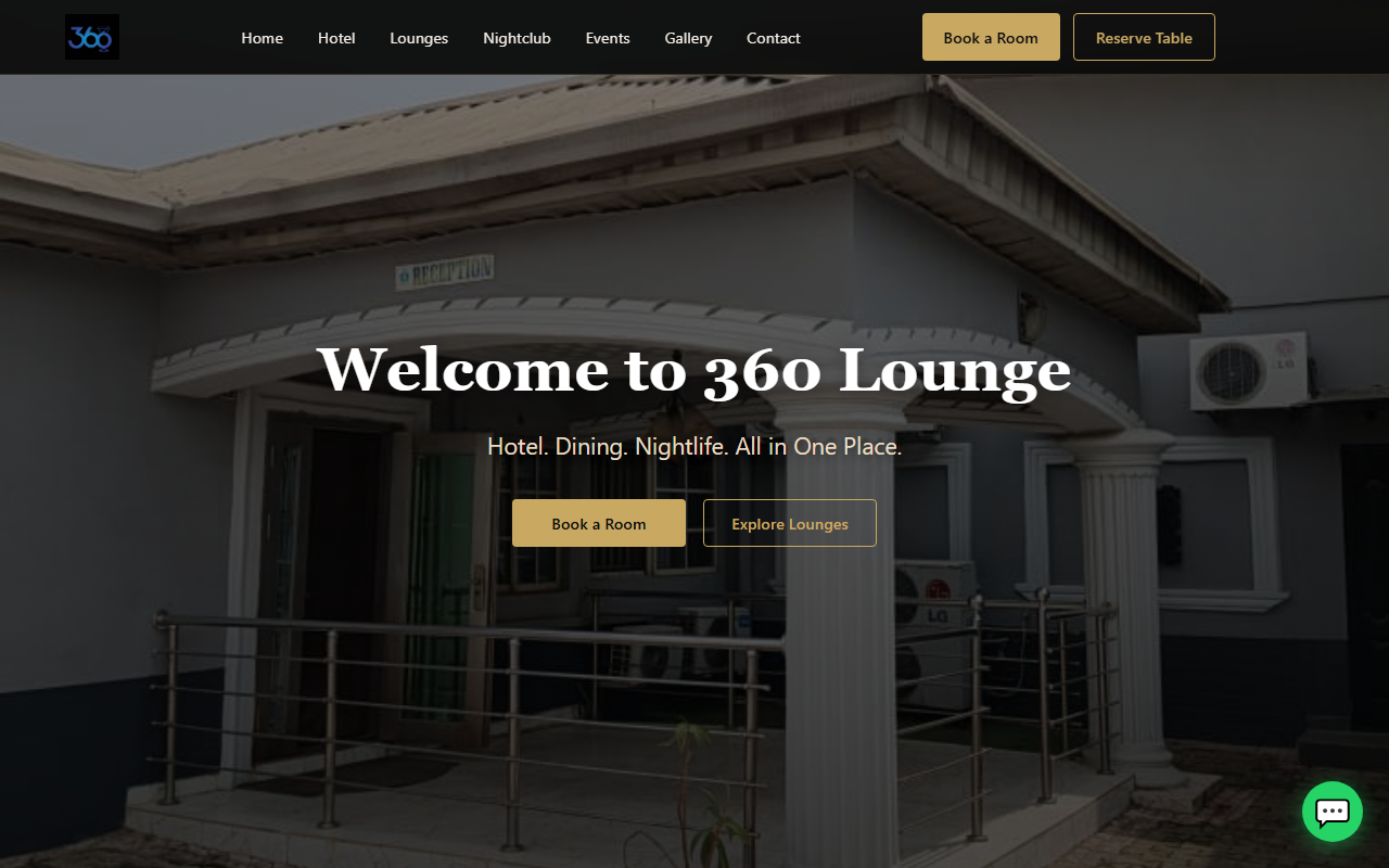 360loungenbar.com screenshot